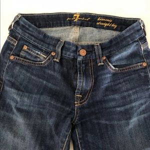 7 for all mankind women’s jeans 25
